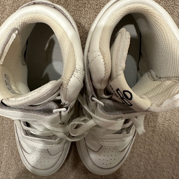 Isabel Marant Ellyn Suede High-Top Wedge Sneaker sz 5 1/2 - Picture 5 of 7